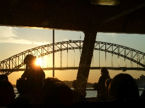 Harbour Bridge am Abend