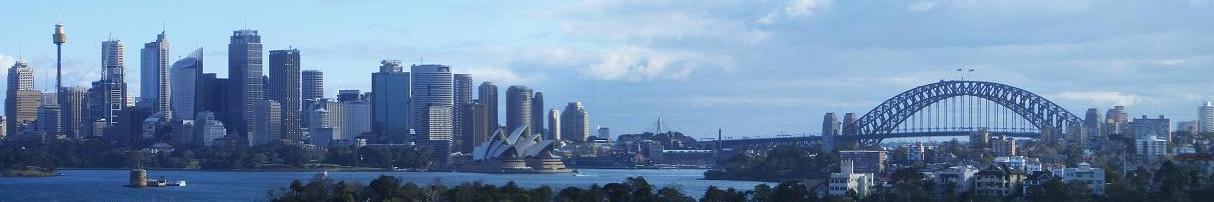 Panorama Sydney Harbor